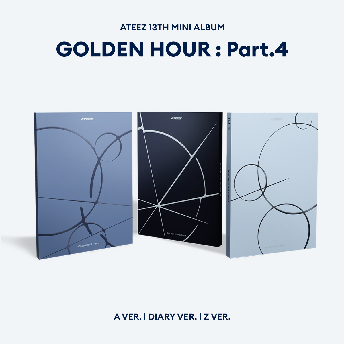 ATEEZ 13TH MINI ALBUM [GOLDEN HOUR : Part.4] | MAKESTAR